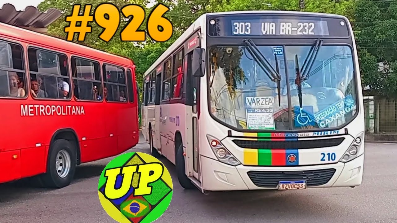 #926 - ÔNIBUS RECIFE - Ti Caxangá -  Movimentação no acesso ao Terminal Integrado da Caxangá