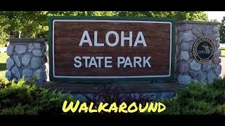 Walk around of Aloha State Park