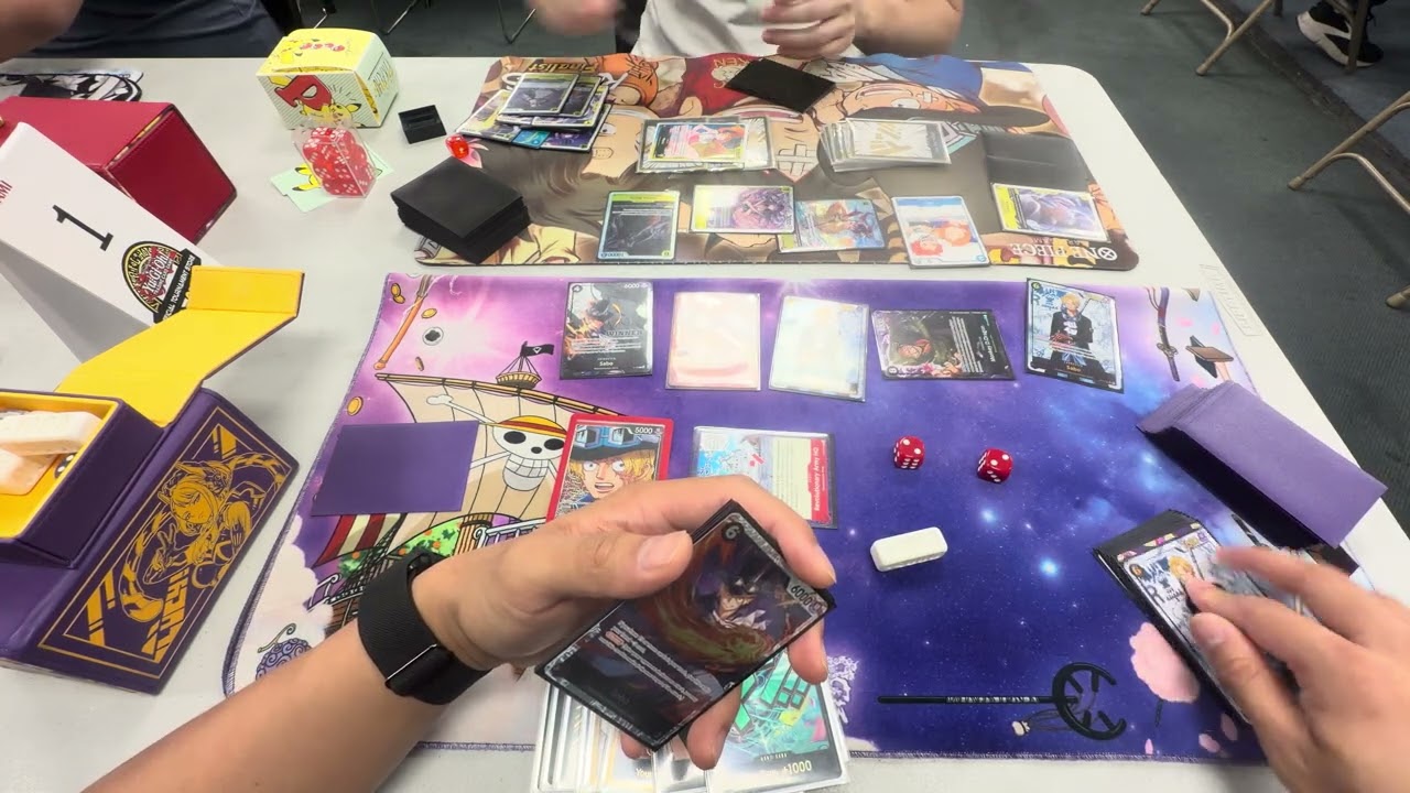 One Piece TCG Op15 RB Sabo vs UY Nami - YouTube