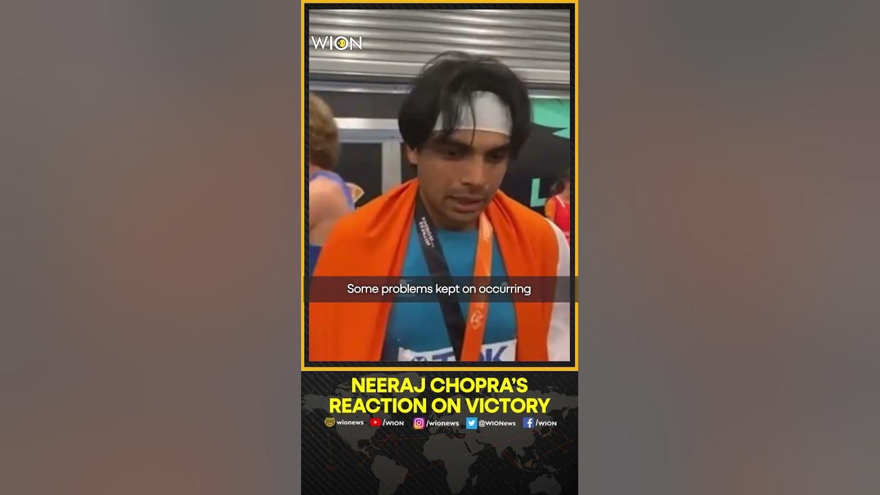 Neeraj Chopra wins gold at World Athletics Championship 2023 | WION Shorts