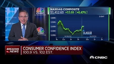 October consumer confidence index misses expectations at 100.9 vs 102 estimate