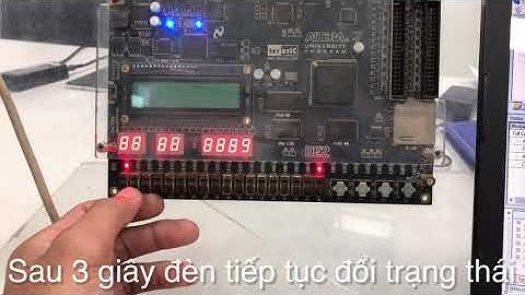 Mạch điều khiển đèn giao thông sử dụng cảm biến trên FPGA