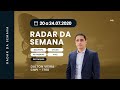 Radar da Semana - Mais de 10 ações que destaco para a semana de 20 a 24/7