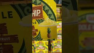 Costco Dole Whip Pinapple  Disney Land Style Tikki Hut 🛖 🍍 #costco #dolewhip #pinapple #yummy