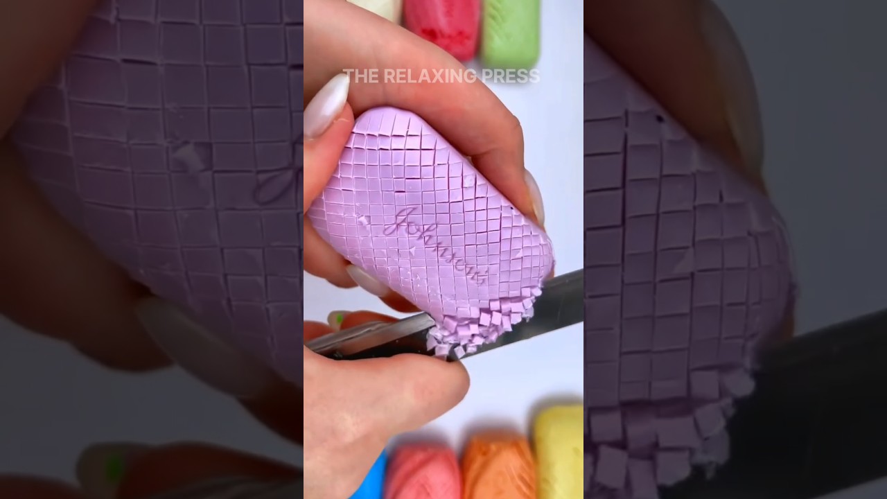 Most Satisfying Soap Cutting Ever! 🧼✨ 