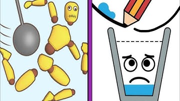 Ragdoll Break Vs Happy Glass - All Satisfying Max Levels Android, iOS ASMR Gameplay #4