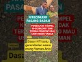 khozinudin tidak terima Prabowo bicara singgung mau usir orang Yaman #khozinudin #yaman #prabowo