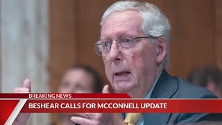 Kentucky governor calls for update on McConnell's condition