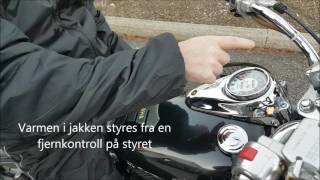 20170210   Video   Oppvarmet innerjakke (varmejakke) for MC, ATV og snøscooter