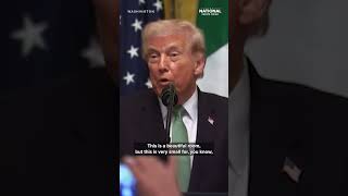 Trump speaks about plans for new WHITE HOUSE BALLROOM