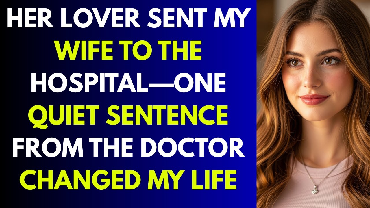 Her Lover Sent My Wife to the Hospital—One Quiet Sentence from the Doctor Changed My Life