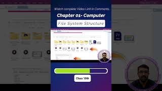 File system structure and management chapter 01 Computer class 10th