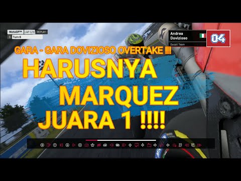 MotoGP 2019 - Marc Marquez vs Andrea Dovizioso (PC HD) [Game Play] [1080p60FPS]