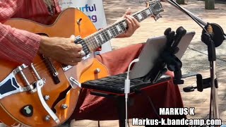 Busker Markus K’s Spectacular Tribute To Jeff Beck - ‘Rolling And Tumbling’