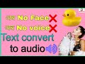text converter to audio//ai voice// text type kr k audio //audio voice #pulice #mopettech#tech