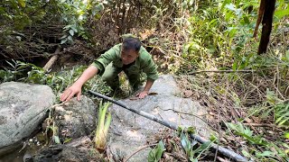 Difficulties in finding water again after a flash flood