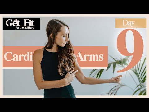 DAY 9: UPPER BODY TONING AT HOME WORKOUT (Get Fit for The Holidays Challenge)