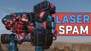 Timber Wolf Action - Mechwarrior Online