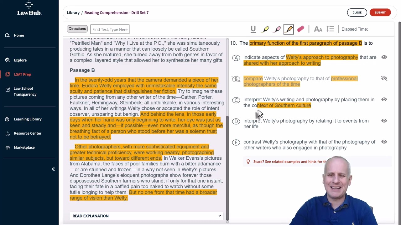 Finding a LSAT Dual Humanities Specific Location Purpose w/ LawHub