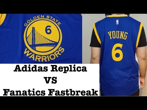 Replica NBA Jersey Comparison - Adidas 