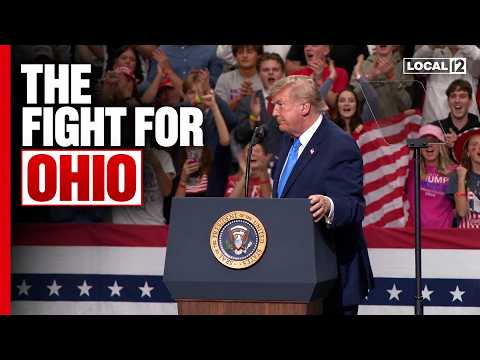 Trump visits Ohio to rally for Republicans as party fights to keep Congress