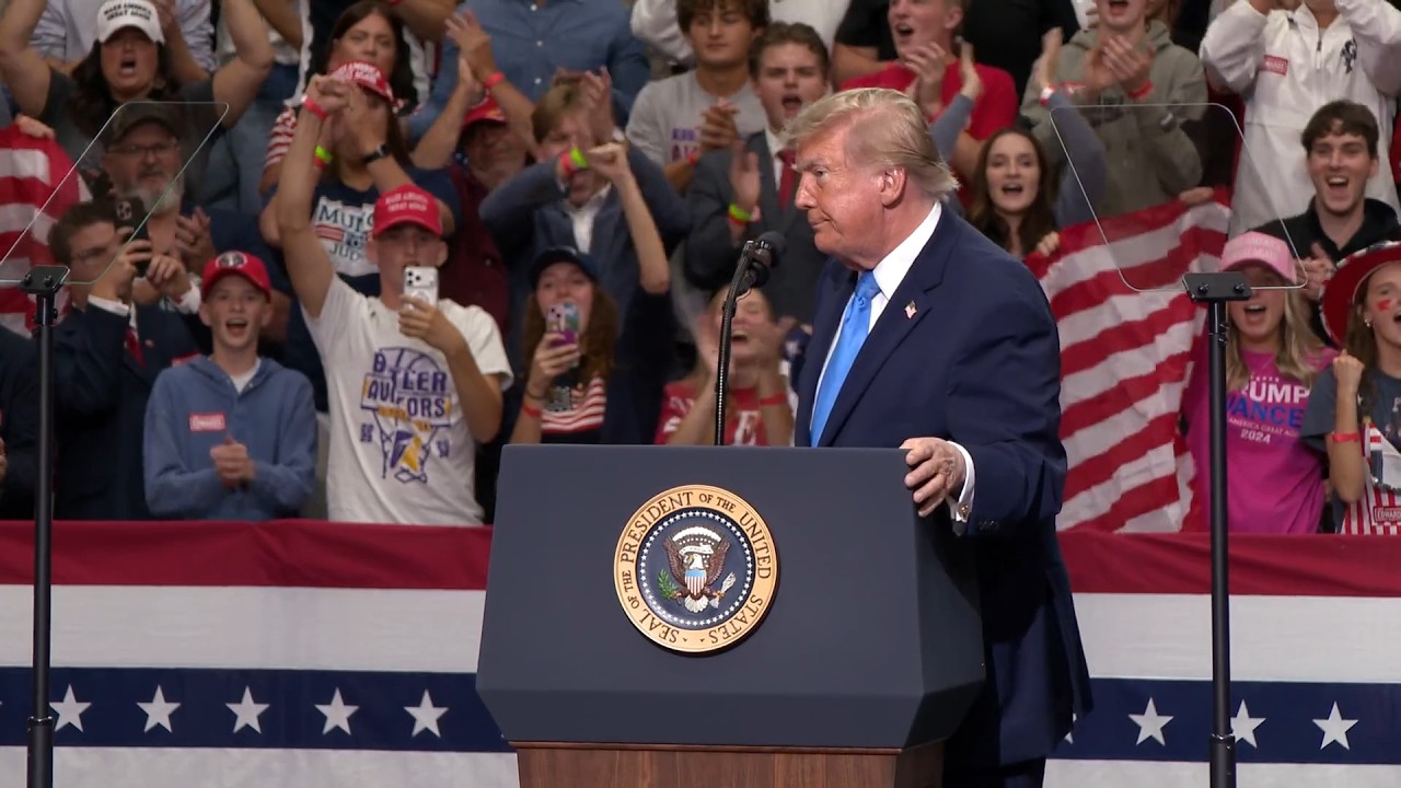 Trump visits Ohio to rally for Republicans as party fights to keep Congress