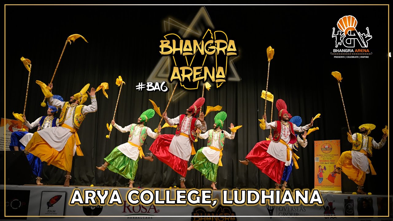 Arya College, Ludhiana || Senior Boys Live Category || Bhangra Arena 6 (2025)