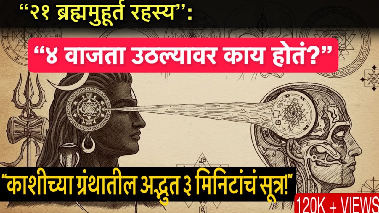 “पहाटे ४ वाजता उठल्यावर काय होत?” काशीच्या ग्रंथातील अद्भुत ३ मिनिटांचं सूत्र! 