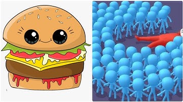 Food Run Vs Join Clash 3D Max Levels Game Mobile Walkthrough iOS (226)