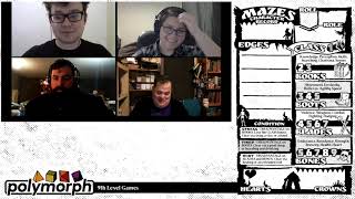 MAZES Actual Play (part 1) - Rules & Character Creation