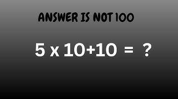 Most people get wrong this Simple Math question| WILL YOU?