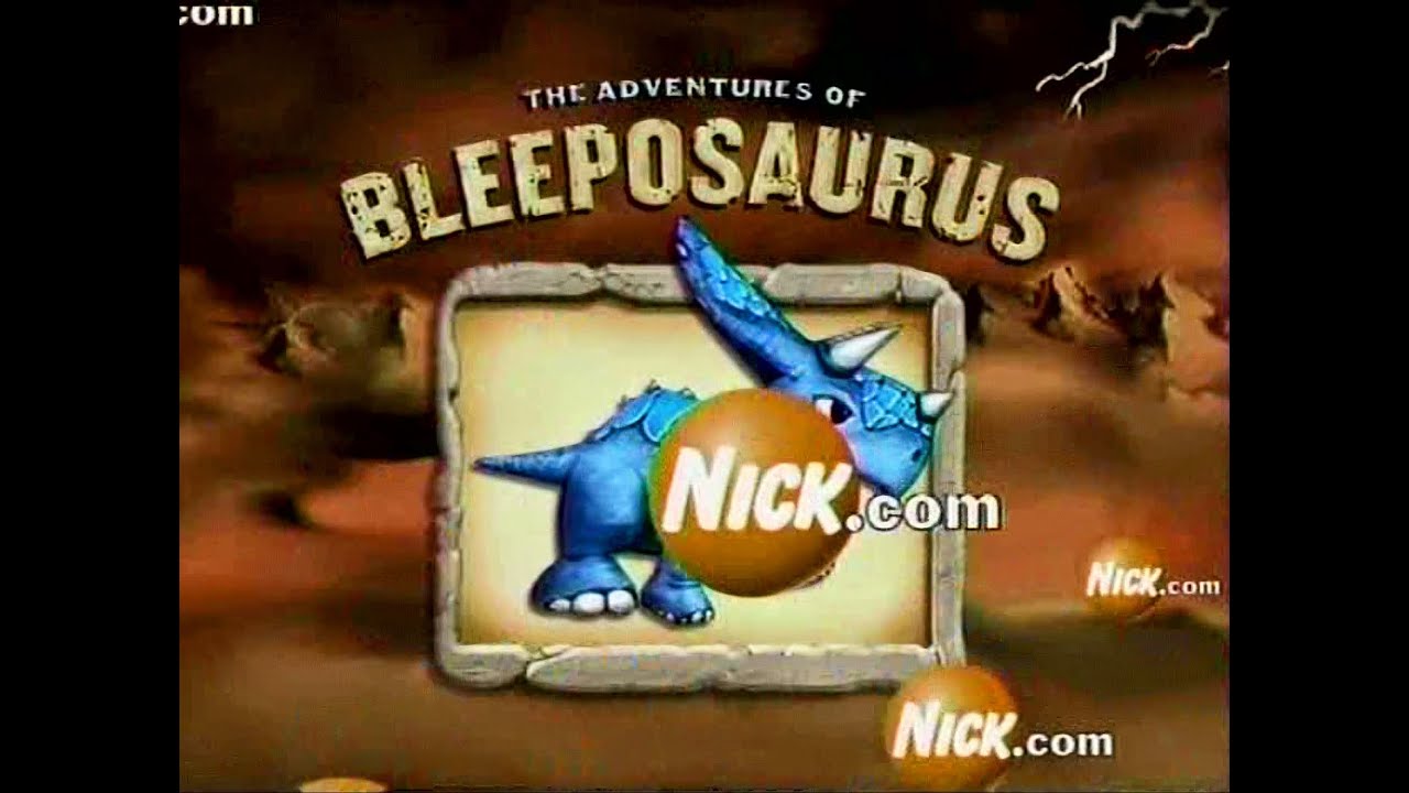 Nick Arcade Bleeposaurus Game Nickelodeon NIKP 53 (Feb 07