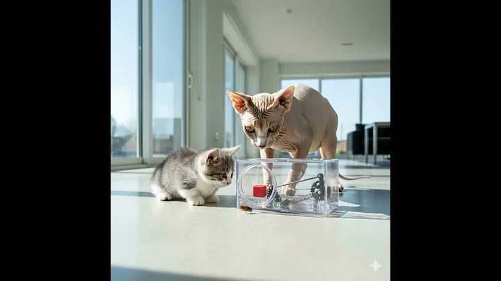 Video 11353461: sphynx cat munchkin, munchkin cat kitten, curious munchkin cat, munchkincat, cat old