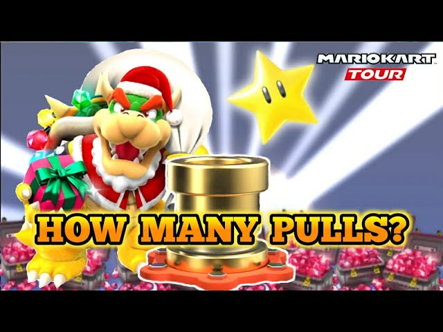 Mario Kart Tour - Too intimidating to be jolly? Either way, Bowser (Santa)  makes a festive debut on the Holiday King kart! This year, Bowser will  decide if you've been naughty or