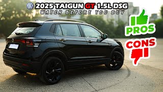 2025 Taigun GT Review: 5 Positives ❤️ & 3 Negatives 😡 | Real-World Owner Verdict!