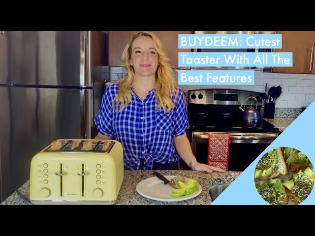 Vintage-Style Buydeem Toaster Review (with Sonia's help!) - The Frugal Girl