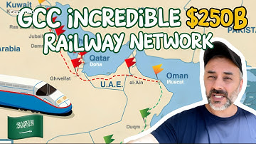 The $250B GCC Rail Network: Transforming Travel Across the Gulf Region by 2030 🇸🇦