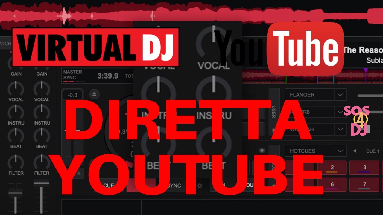 Virtual Dj diretta YouTube