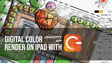Marker Style Rendering on iPad | Concepts App