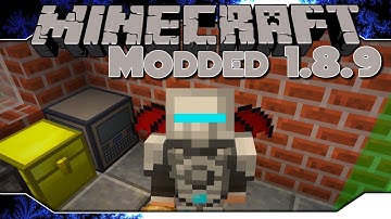 Modded Minecraft 1.8.9 ~ Ep 10 ~ Modular Power Armor!
