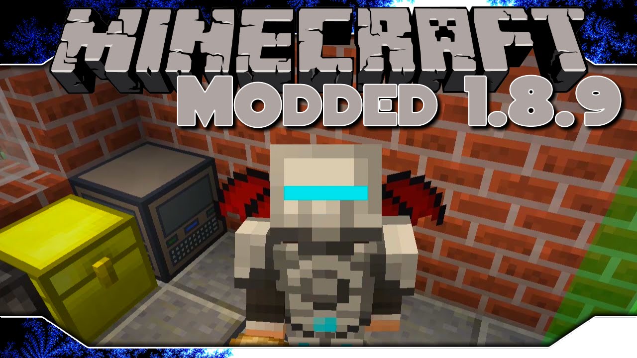 Modded Minecraft 1.8.9 ~ Ep 10 ~ Modular Power Armor! - YouTube