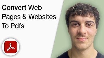 How to Convert Web Pages and Websites to PDFs in Adobe Acrobat PC & Mac [2025 Full Guide]