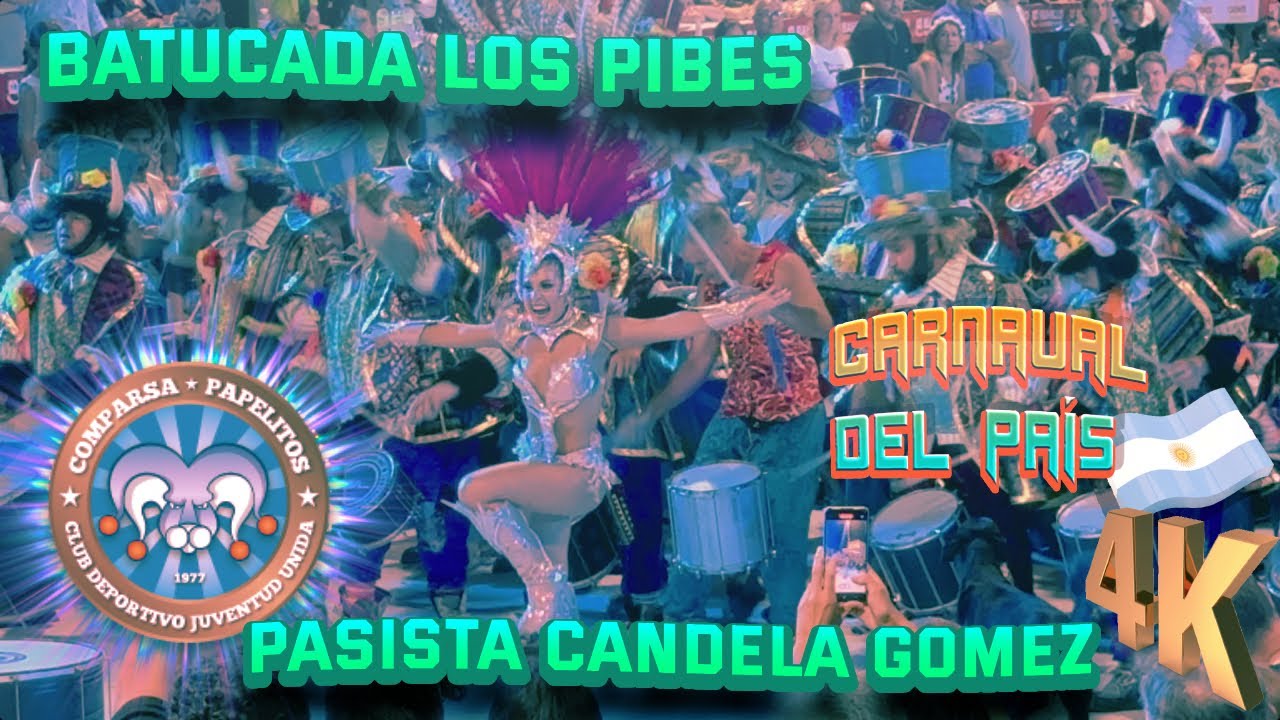 Show de Pasista Candela Gomez | Comparsa Papelitos 2025 Gualeguaychú