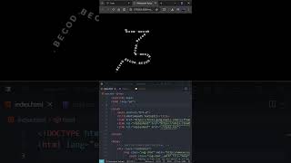 Motionpath Textsplit #programación #javascript #desarrollo #web #código #texto #animación #htmlcss