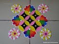 Diwali special easy and innovative rangoli | Easy rangoli designs by Poonam Borkar
