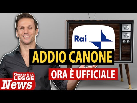 ADDIO CANONE RAI dalla bolletta | Avv. Angelo Greco