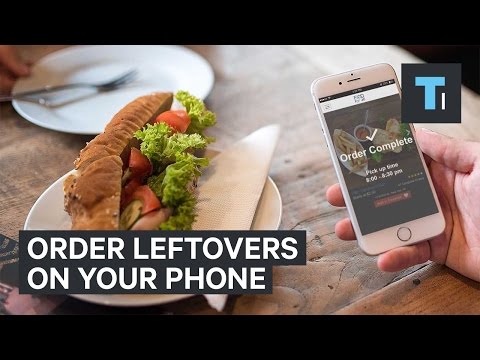 an-app-that-lets-users-order-leftover-food-from-restaurants