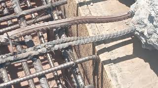 Exiting Roof Slab Steel Welding Work Process. #constructions #beam #welding #exiting #steel