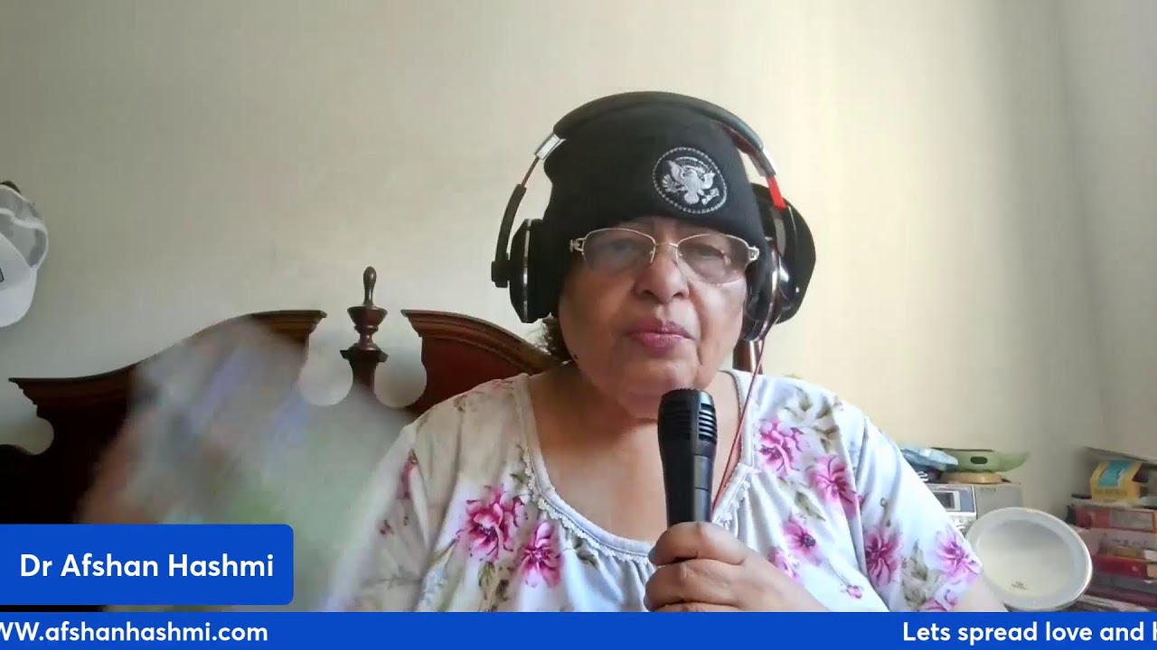 Lets do Milad shareef training class where I sing only-by Dr. Afshan Hashmi