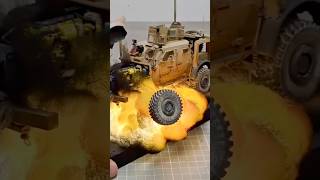 M1260A1 M-ATV Truck 1:35 Part 6🤩  #automobile #painting #scalemodel #miniature #diy #3dprinting